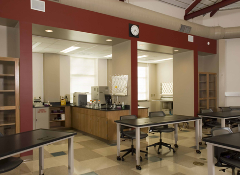 Transylvania University Brown Science Center Renovations